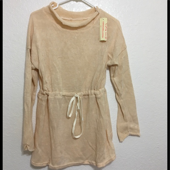 Beige Color Beautiful Dress/Tunic - Picture 2 of 6